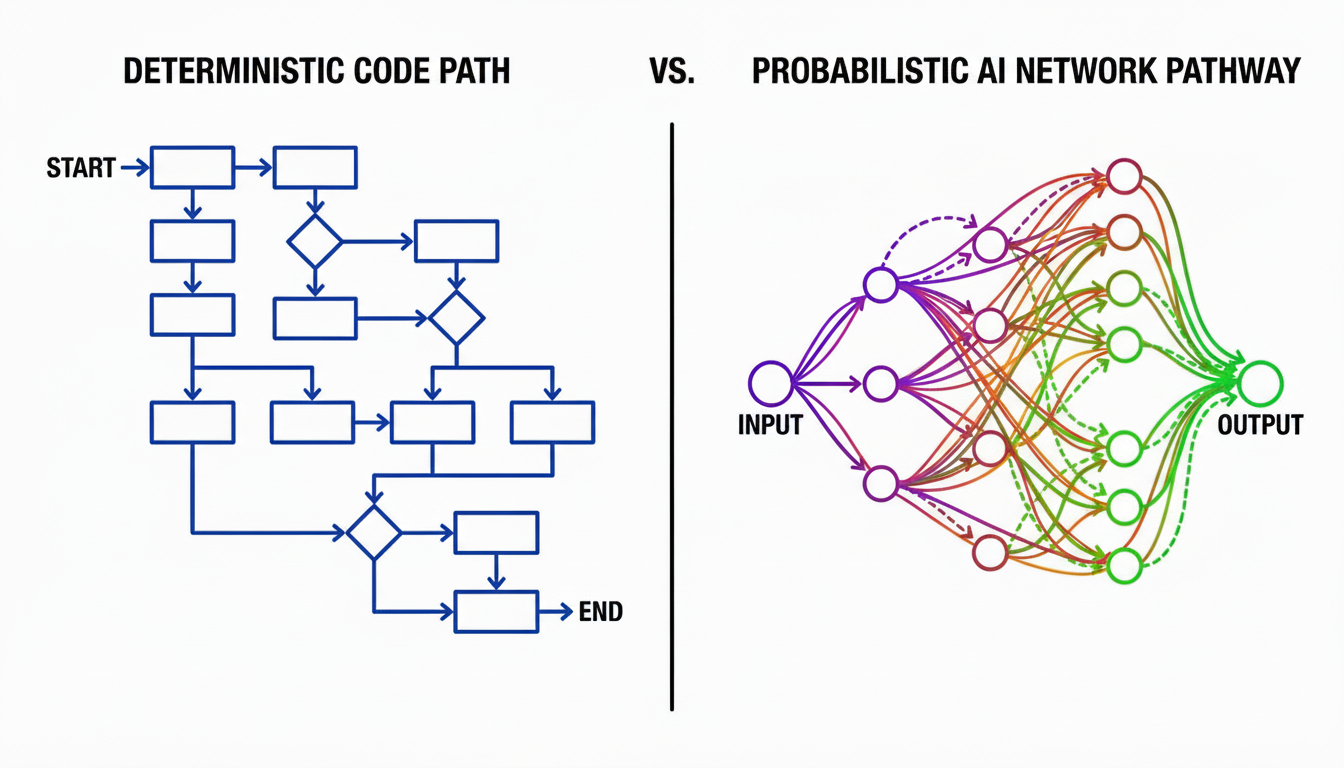 The Deterministic vs Probabilistic Rift
